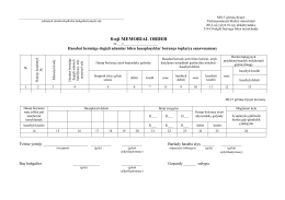 MO-5 8-nji memorial order – hasabat bermäge degişli adamlar bilen