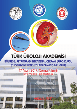 (RİRC) Kursu - İzmir - Türk Üroloji Derneği
