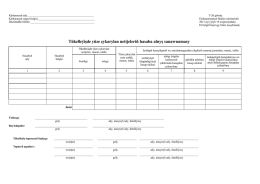 Tükelleıişde yüze çykarylan netijeleriň hasaba alnyş sanawnamasy