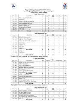 Dokuz Eylül Üniversitesi İzmir Meslek Yüksekokulu - deu-imyo