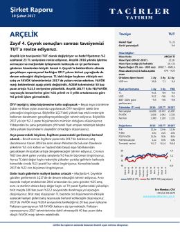 arçelik - Tacirler