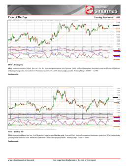 Picks of The Day - Sinarmas Sekuritas