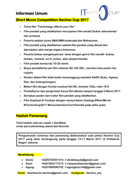 Informasi Umum - itechnocup.id