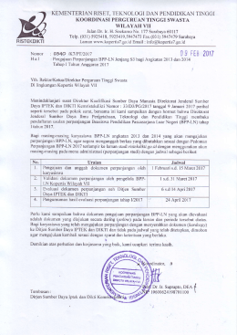 0I FEB 2017 - Kopertis VII