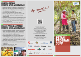 petani program scpp