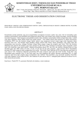 abstrak - (ETD) Unsyiah