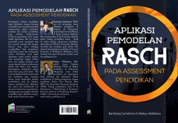 Aplikasi Pemodelan Rasch pada Assessment Pendidikan (PDF