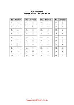 soal latihan ujian nasional