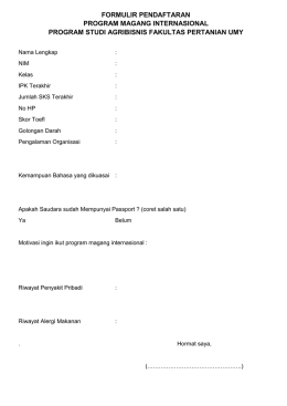 formulir pendaftaran