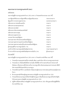 คณะกรรมการการมาตรฐานแห่งชาติ (กมช)
