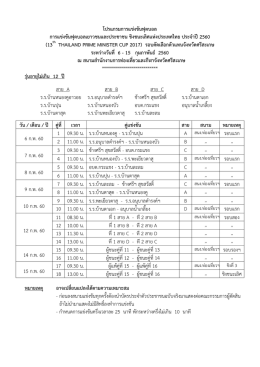 โปรแกรมฟุตบอล-พีเอ็ม-60