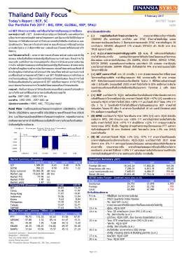 Thailand Daily Focus