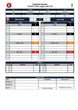 29/05 VS - Thai League