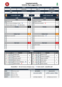 11/02 VS - Thai League