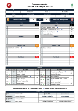 11/02 VS - Thai League