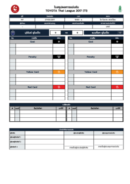 29/05 VS - Thai League