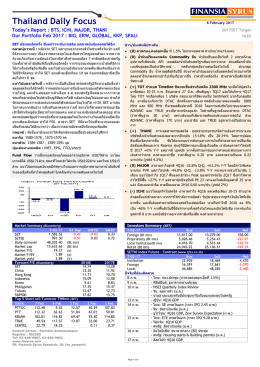 Thailand Daily Focus