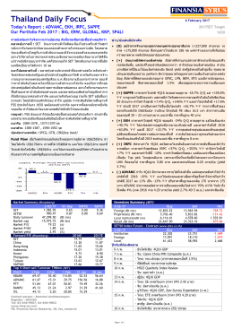 Thailand Daily Focus