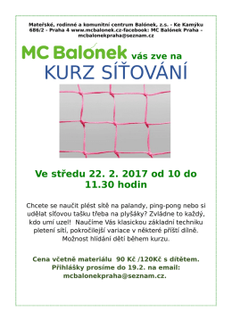 Více zde. - MC Balónek
