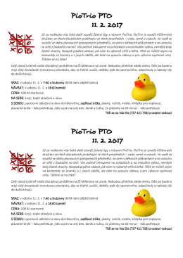 PioTrio PTO 11. 2. 2017 PioTrio PTO 11. 2. 2017