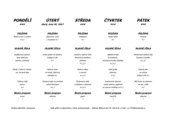 Z&Scaron; a veřejnost 6. &ndash; 10. 2. 2017