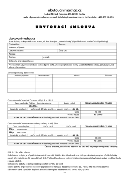 file_download Ubytovac&iacute; smlouva
