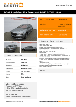 Uložit jako pdf - Autocentrum BARTH as