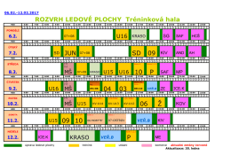 Rozpis ledu 06.02.