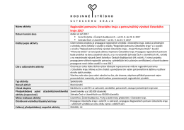 Regionální potravina Ústeckého kraje a Potravinářský