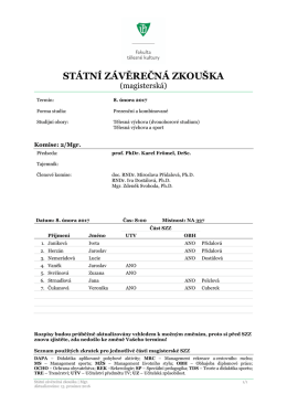 ST&Aacute;TN&Iacute; Z&Aacute;VĚREČN&Aacute; ZKOU&Scaron;KA