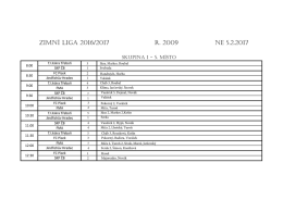 Zimní liga 2016/2017 R. 2009 NE 5.2.2017