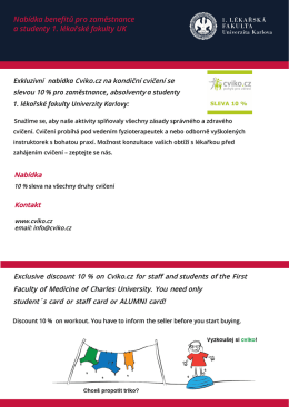 Exkluzivn&iacute; nab&iacute;dka Cviko.cz na kondičn&iacute; cvičen&iacute; se slevou