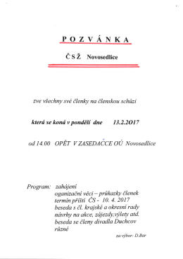 POZVANKA