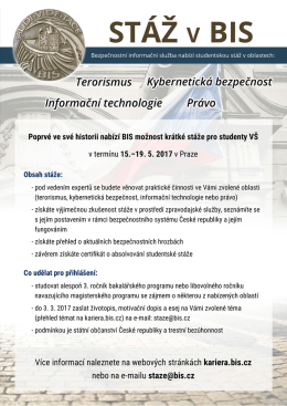 STAZ v BIS