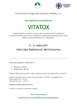vitatox - RADANAL s.r.o.