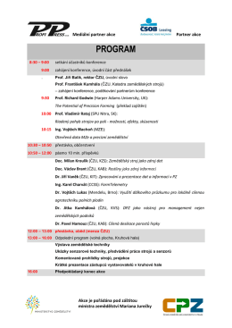 program - Agris.cz