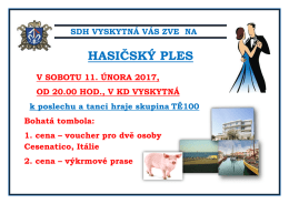 hasičský ples