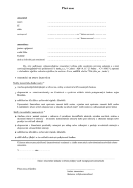 Sample Power of Attorney