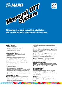 Mapegel UTT System Mapegel UTT System