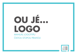 Logo manual ČSP - Čistou stopou Prahou