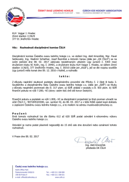 KLH Vajgar Jindřichův Hradec