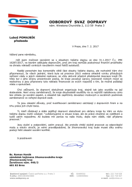 ZDE - Odborov&yacute; svaz dopravy