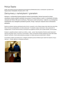 Generuj PDF - Policja Śląska