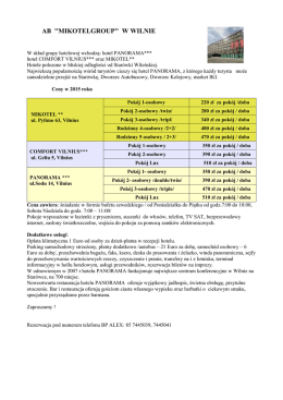 mikotelgroup wilno