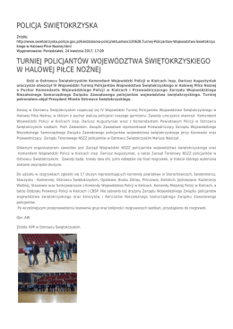 Generuj PDF - Policja Świętokrzyska