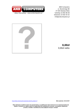 0,00zł - AND Computers