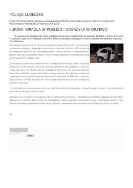 Generuj PDF - Policja Lubelska
