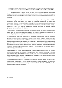 więcej - Automobilklub Wielkopolski