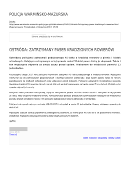 Generuj PDF - Policja Warmińsko