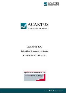 ACARTUS S.A.